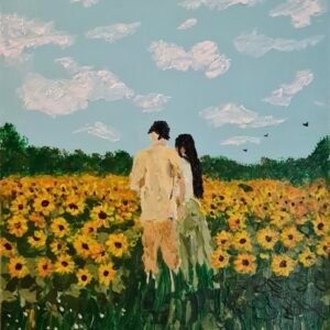 Les tournesols dorées