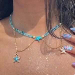 Collier de perles "Étoiles des Maldives"